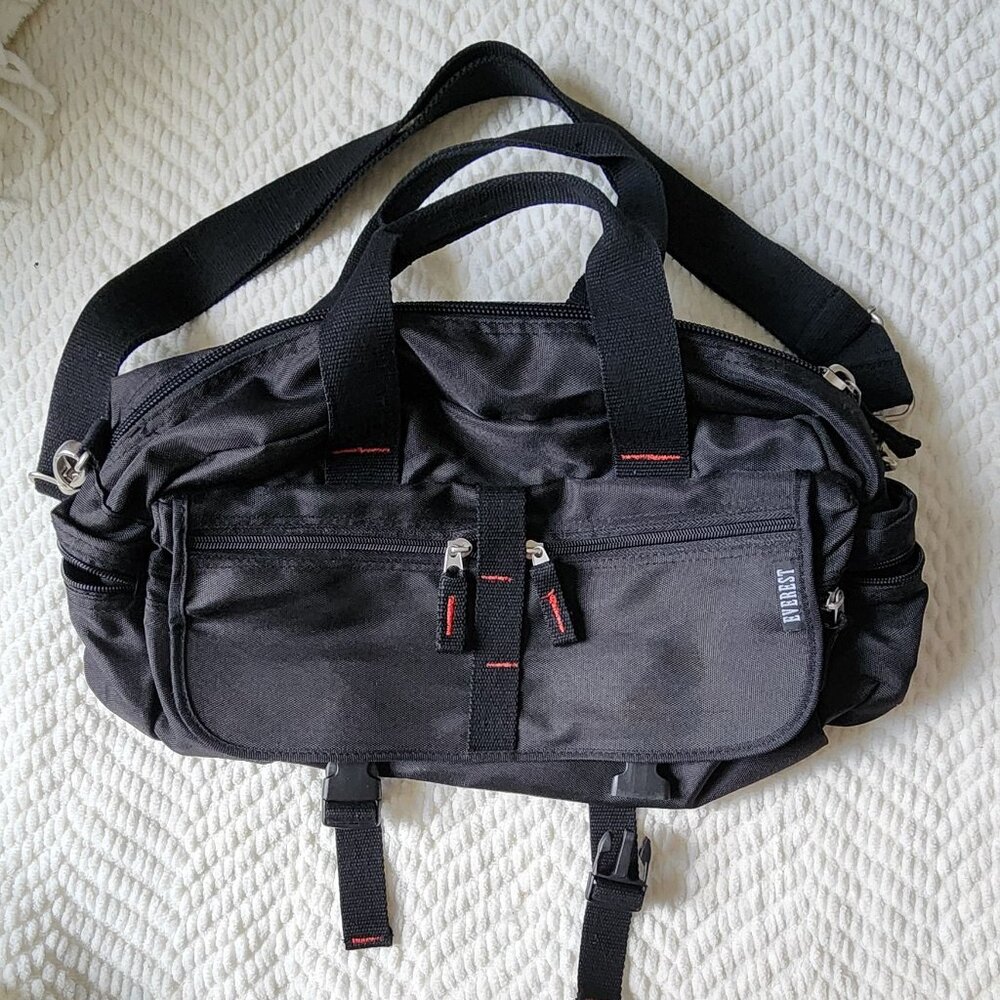 Everest Canvas Messenger - Black
